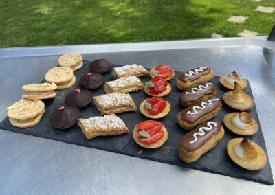 Les plateaux de petits fours sucrés