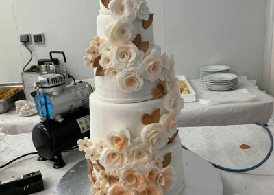 Modèle pour un gâteau de mariage
